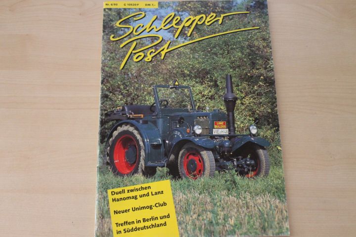 Deckblatt Schlepper Post (06/1993)